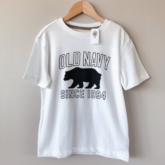 Old Navy white t-shirt 6-7 years - Picture 2 of 10